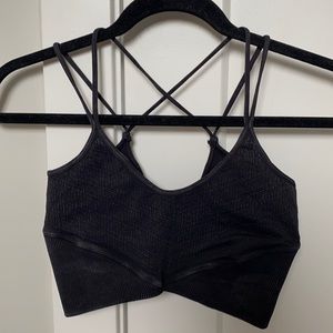 Free People diamond crop top/bra